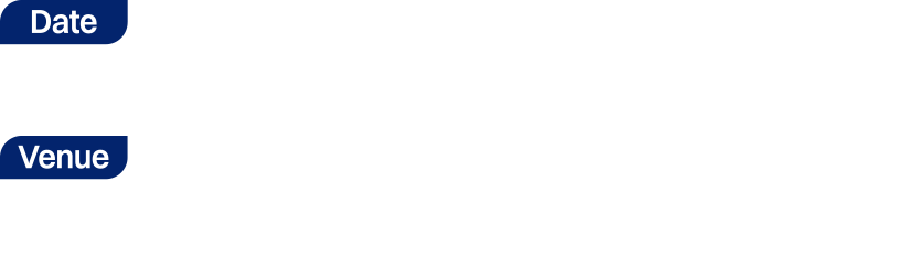 Date. September 5(Sun.) ~ 9(Thu), 2027. Venue. 12F Daeyang AI Hall, Sejong University Daeyang AI Center, Seoul, Korea.